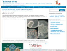 Tablet Screenshot of eliminarmoho.org